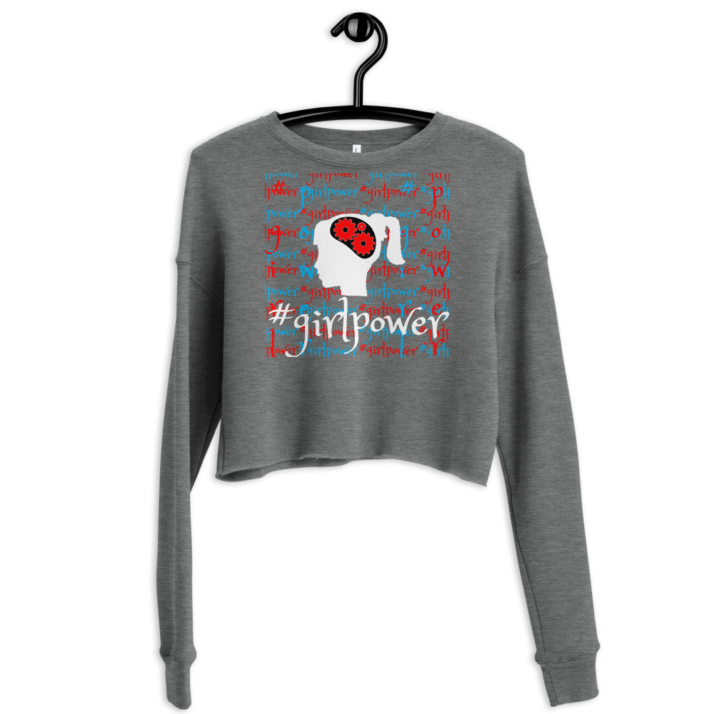 girlpower-girls-crop-shirt-wickedyo-womens-cropped-sweatshirt-deep-heather 5